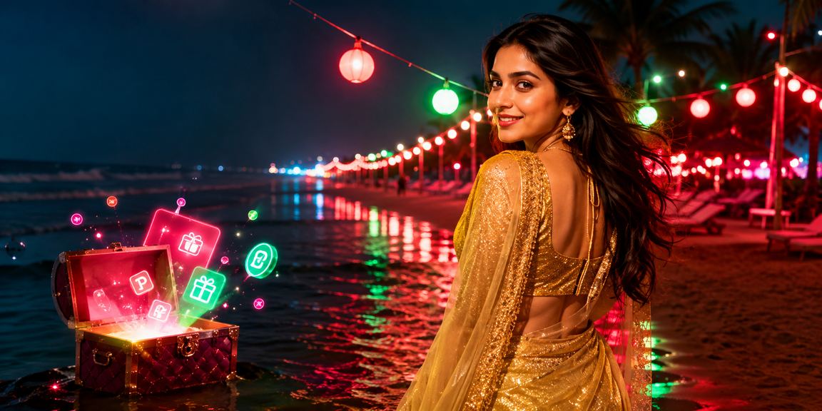 কক্সবাজারে শাড়ি পরা একজন নারী মোবাইলে পেমেন্ট করছেন k7777 জ্যাকপটের জন্য