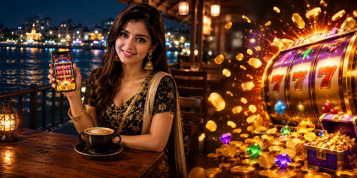 নারায়ণগঞ্জে সমুদ্রসৈকতে স্লট গেম উপভোগ করছেন একজন ব্যবহারকারী