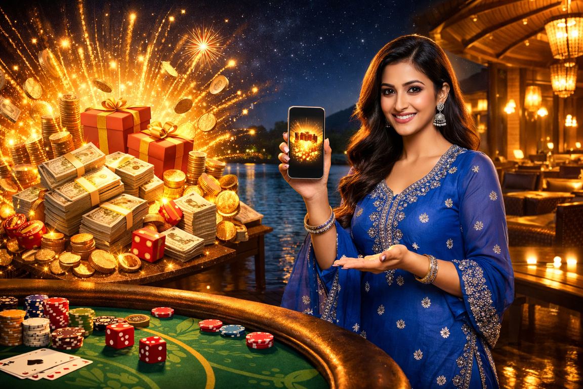 সিলেটে সালোয়ার কামিজ পরিহিত একজন নারী মোবাইলে k7777 পেমেন্ট করে পুরস্কার দাবি করছেন